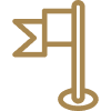 Timeline flag